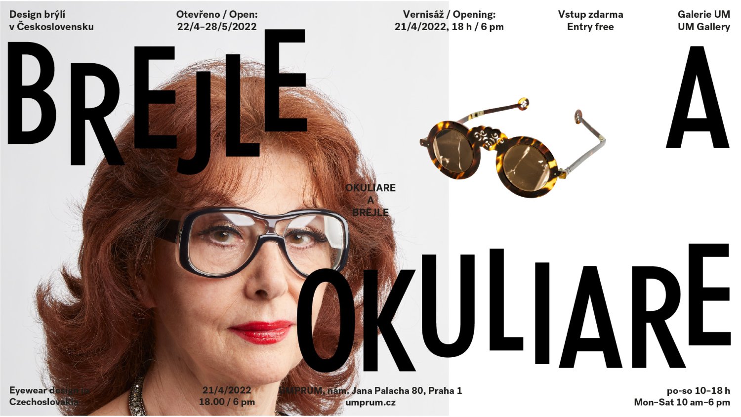 Brejle a okuliare. Design brýlí v Československu