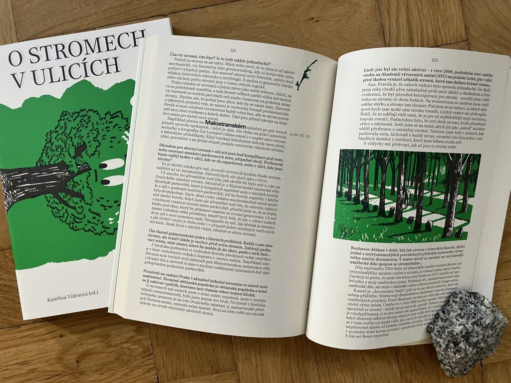 Kniha Kateřiny Vídenové „O stromech v ulicích“ je nominována na Cenu za nejlepší dokumentární knihu 2022