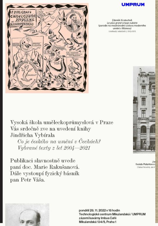 Uvedení knihy Co je českého na umění v Čechách?