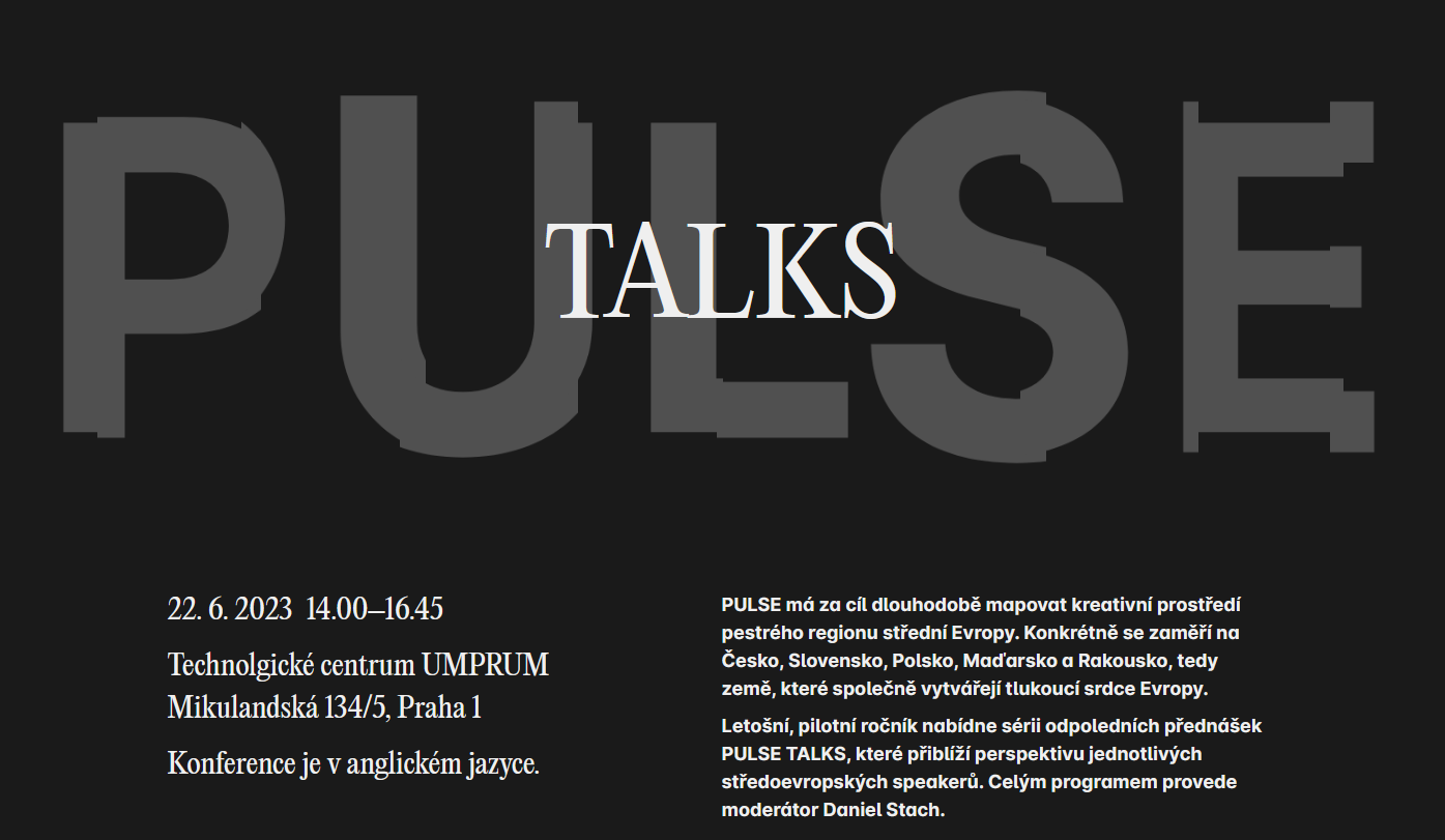 PULSE Talks - série přednášek na téma design a architektura s Danielem Libeskindem