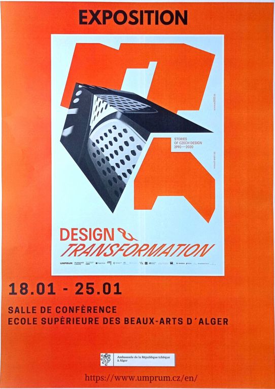 Part of the Design and Transformation exhibition is presented in Algiers
