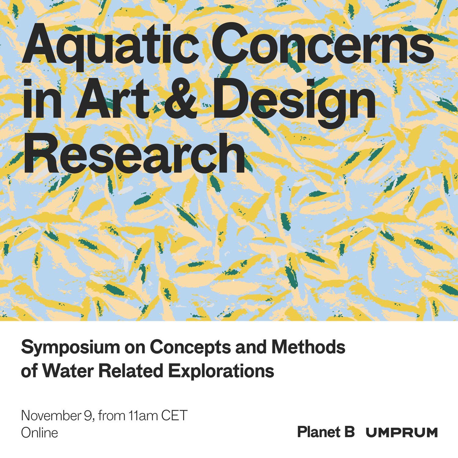 Symposium: Aquatic Concerns in Art & Design Research