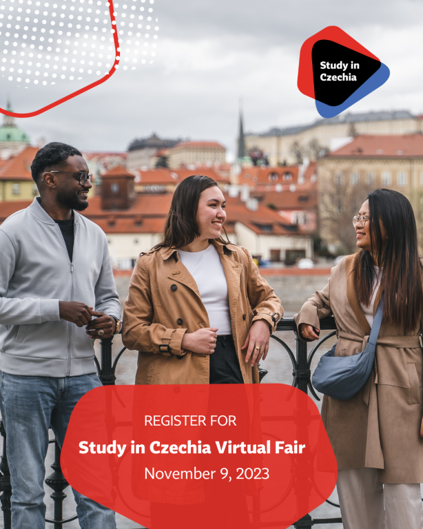 THINK SMART. Study in Czechia Virtual Fair 2023