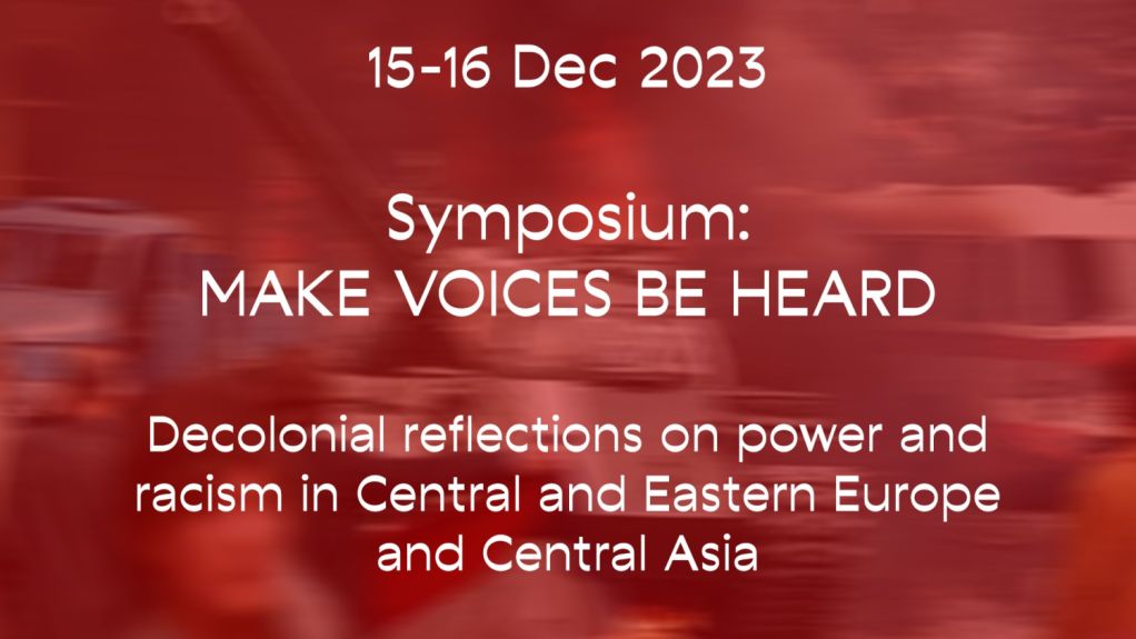 Symposium: make voices be heard