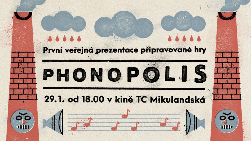 Phonopolis - první veřejná prezentace připravované hry