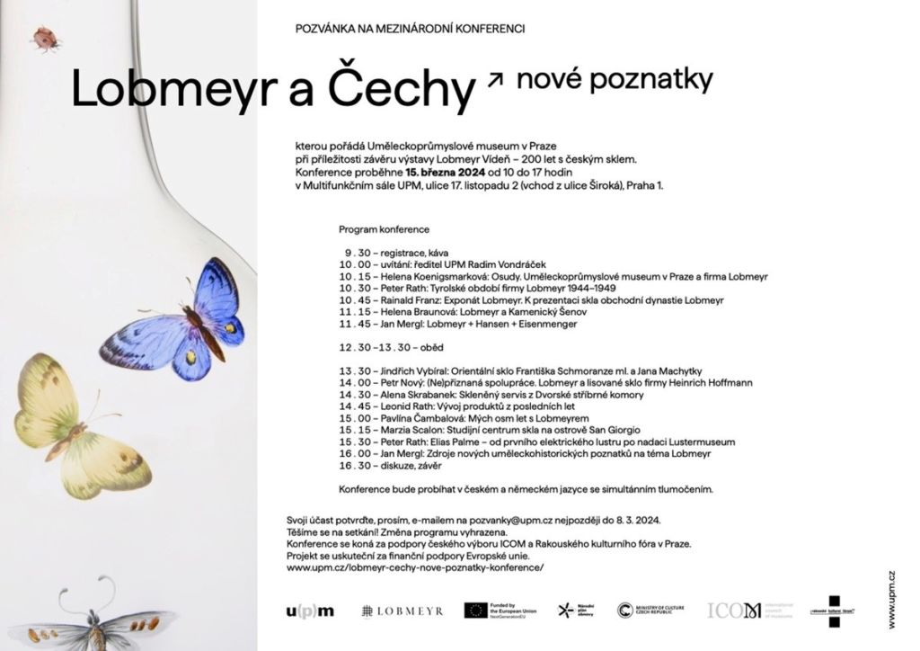 Lobmeyr a Čechy – mezinárodní konference