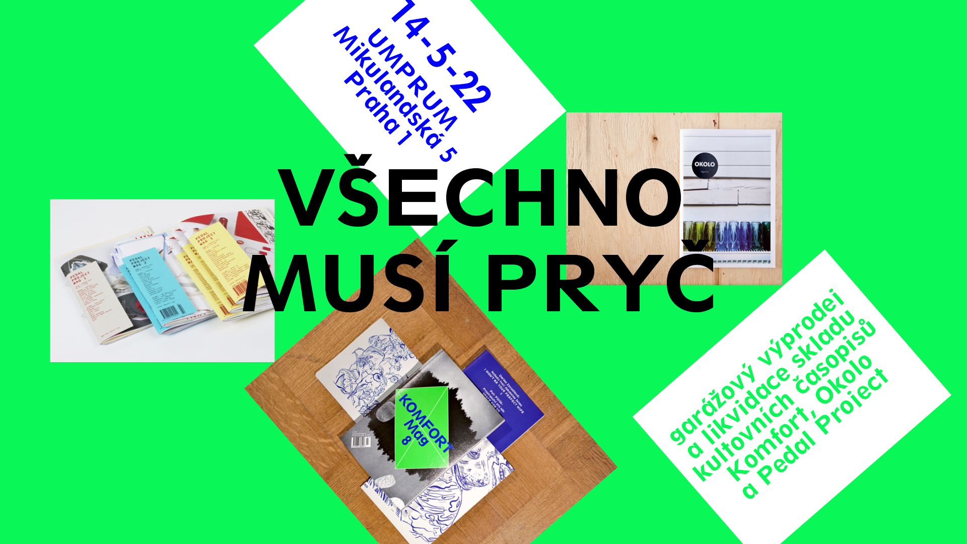 Výprodej kultovních časopisů – KOMFORTMAG a další