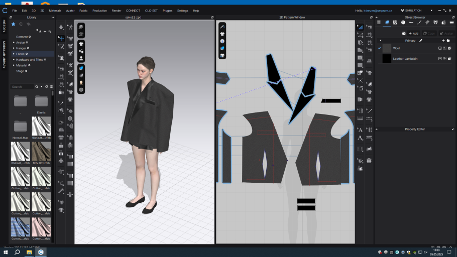 Výuka v oblasti digital fashion design