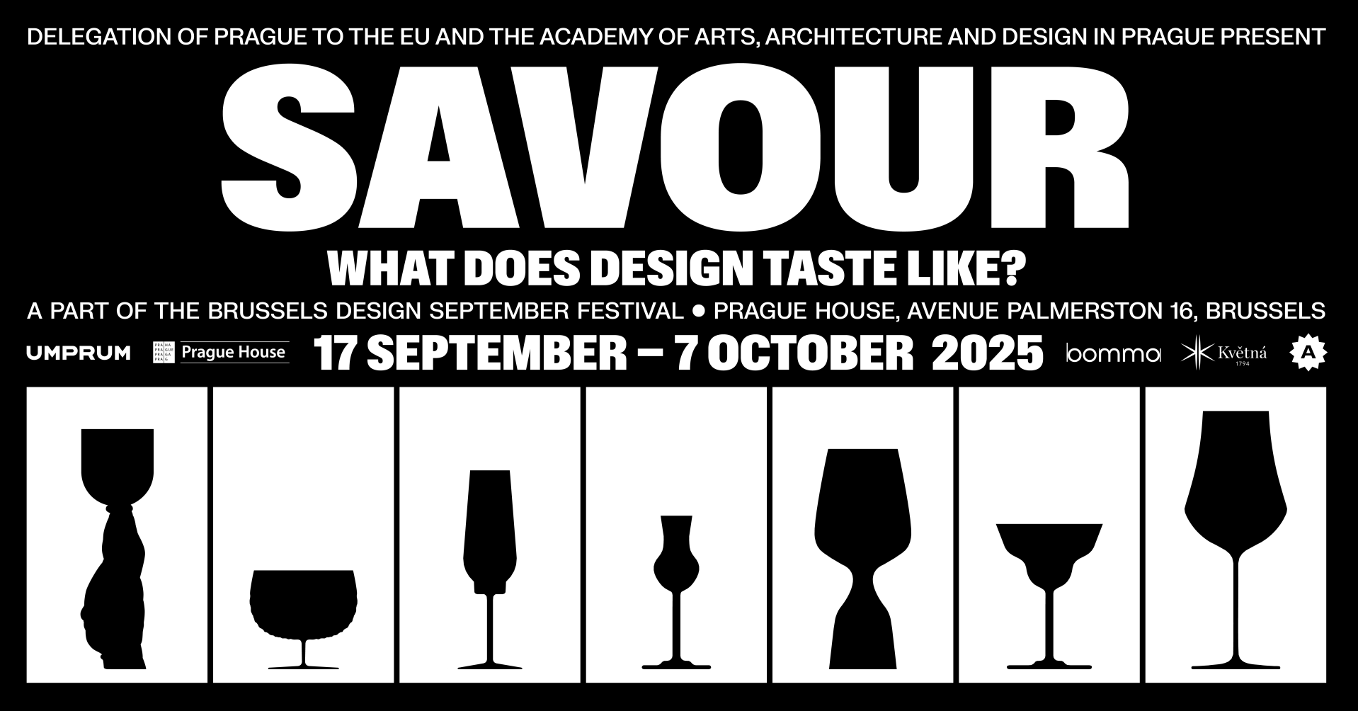 SAVOUR - 
Exhibition of the Studio of Product Design at Brussels Design September
