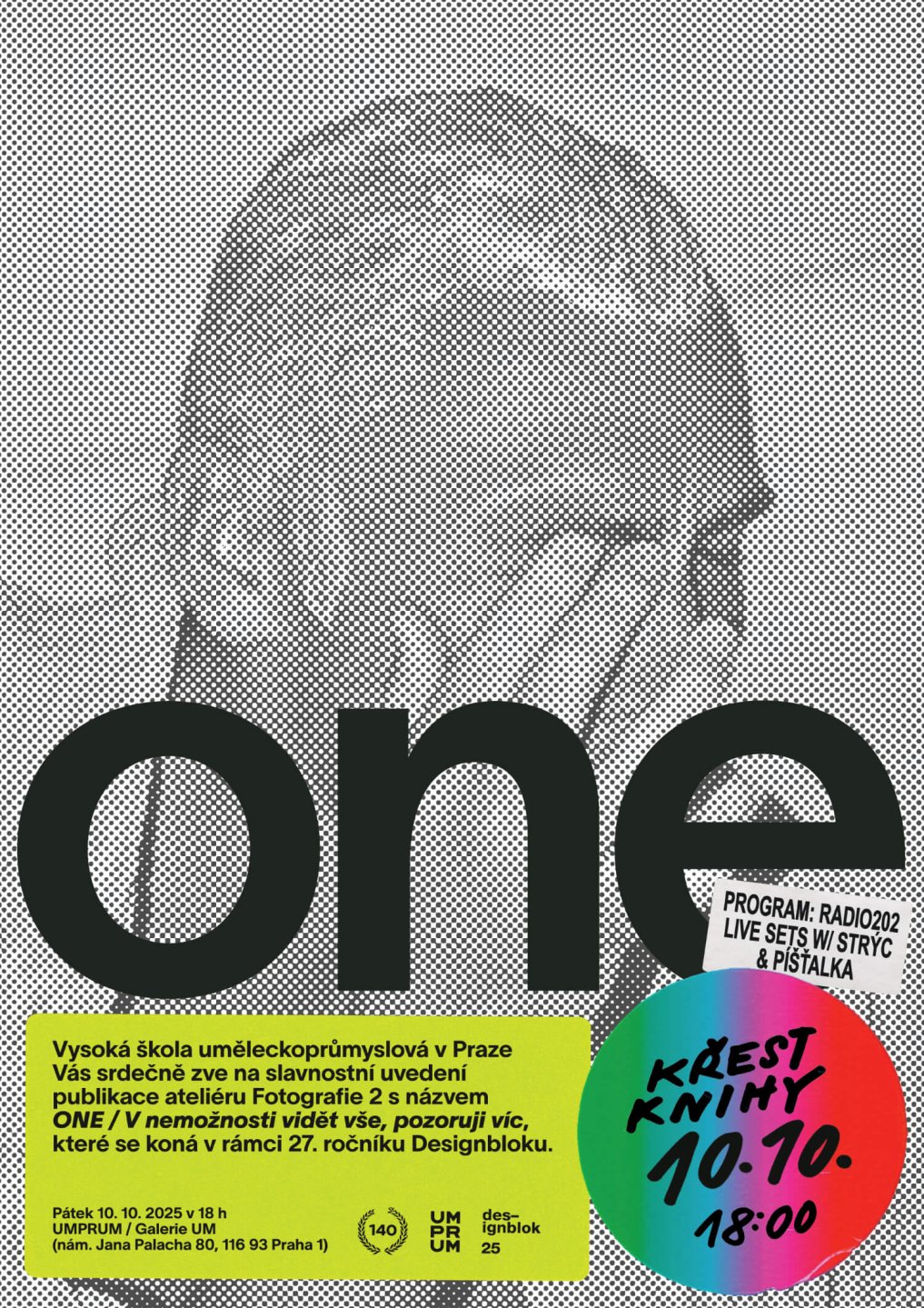 Uvedení publikace ONE na Designbloku!