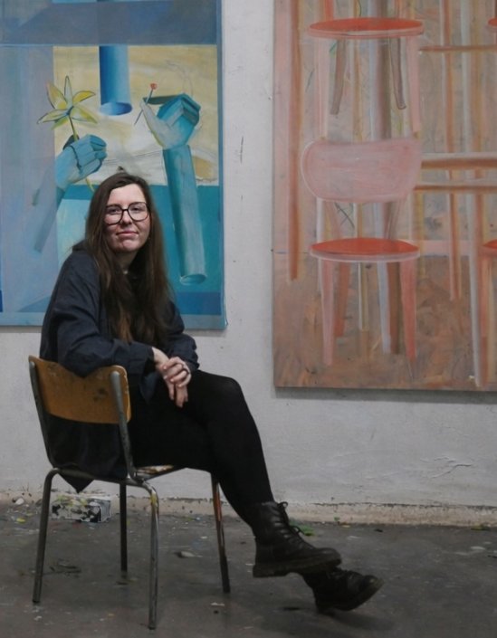 Nikola Kopp Lourková v Galerii moderního umění v Hradci Králové a Sophistica Gallery 