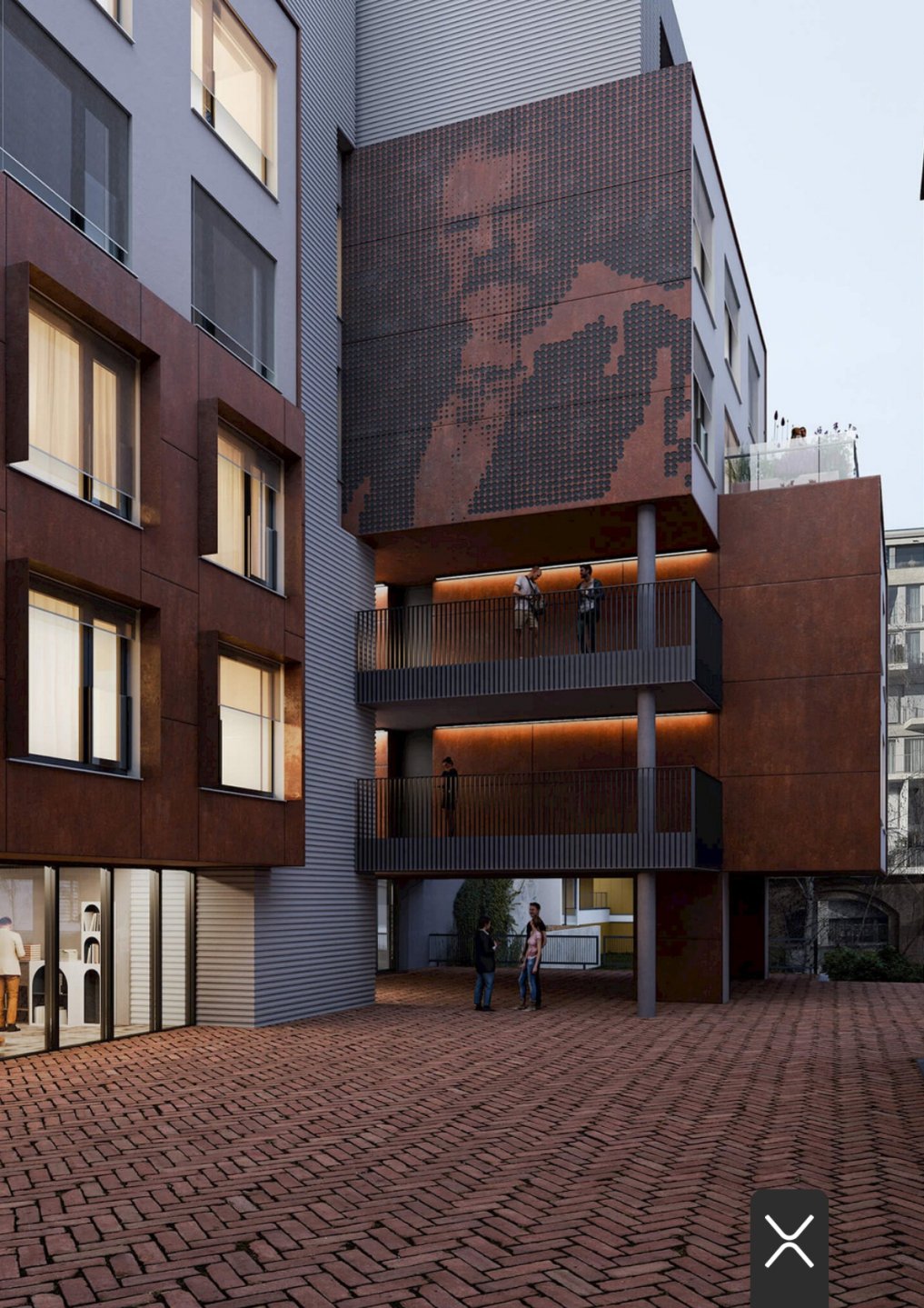 Autorská výzva: návrh fasádního motivu pro Konstanta Karlín