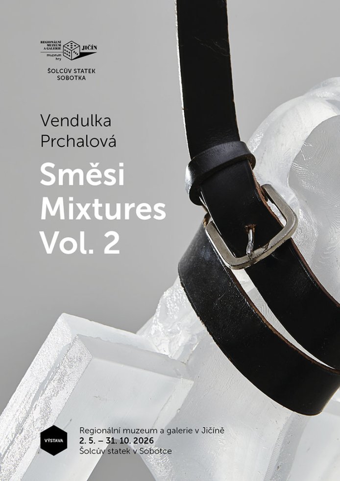 Vendulka Prchalová v lapidáriu Šolcova statku