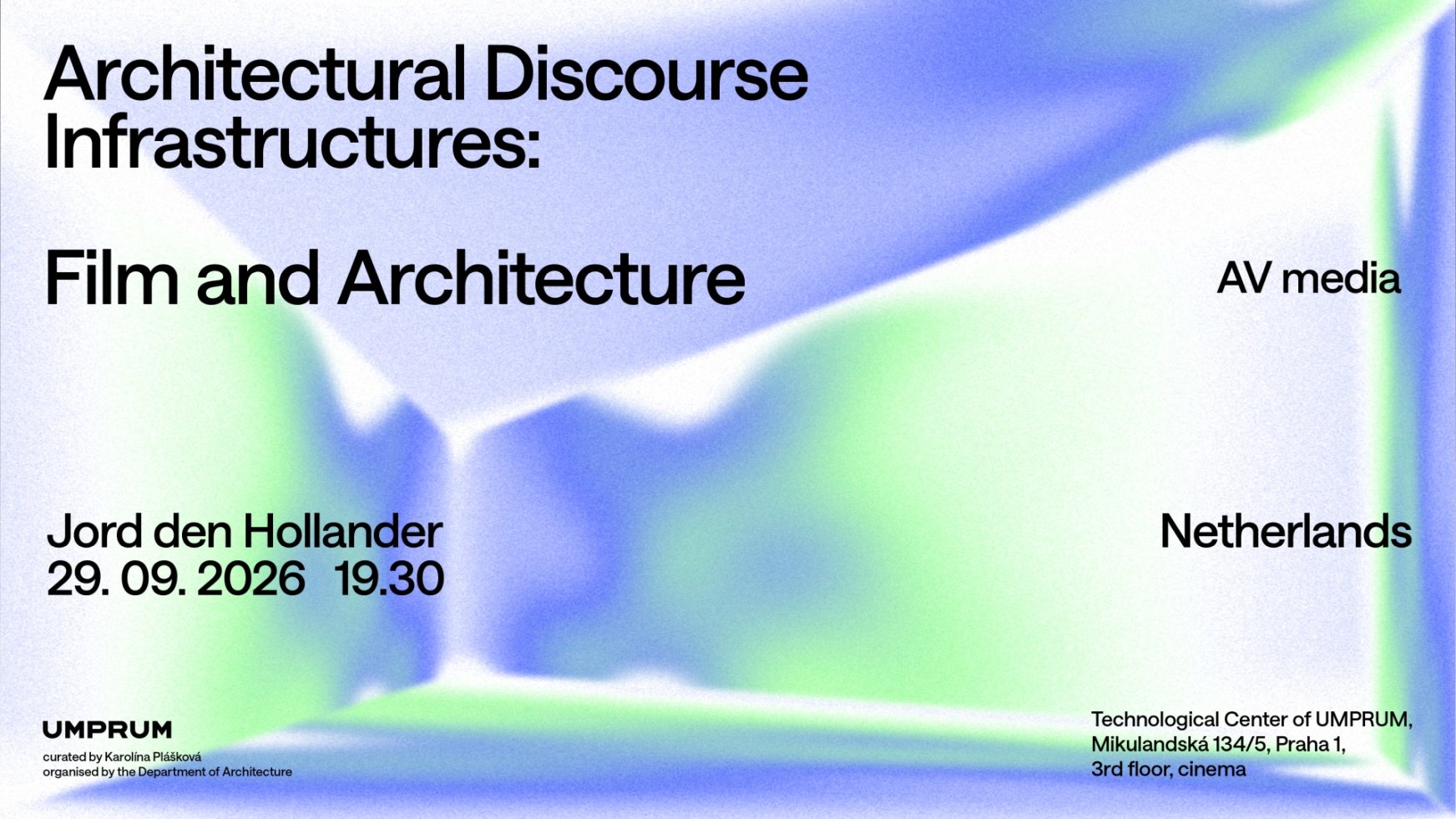 Jord den Hollander: Architektura a film