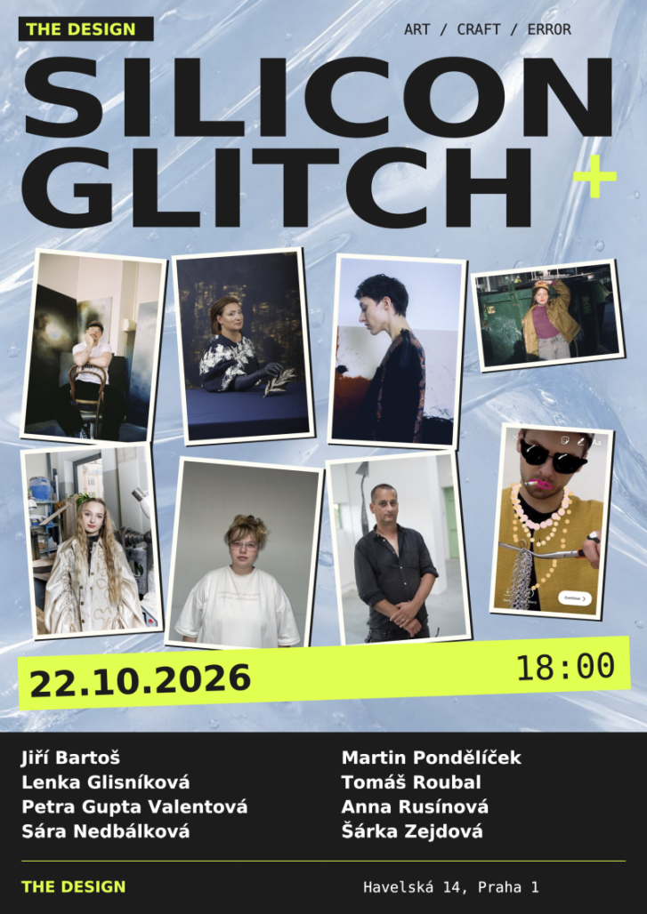 Studující UMPRUM na výstavě Silicon Glitch
