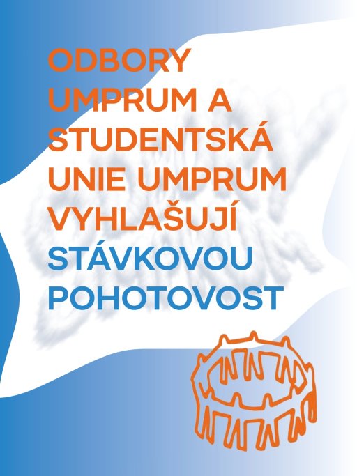 Prohlášení Odborů UMPRUM a Studentské unie UMPRUM