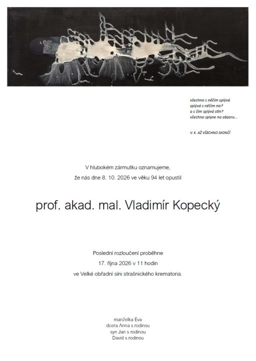 Rozloučení s Vladimírem Kopeckým