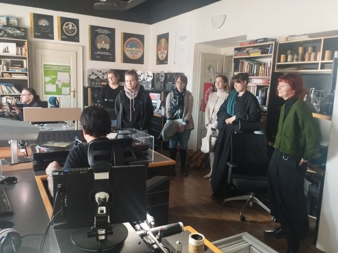 Exkurze v NM České muzeum hudby, projekt Nový fonograf