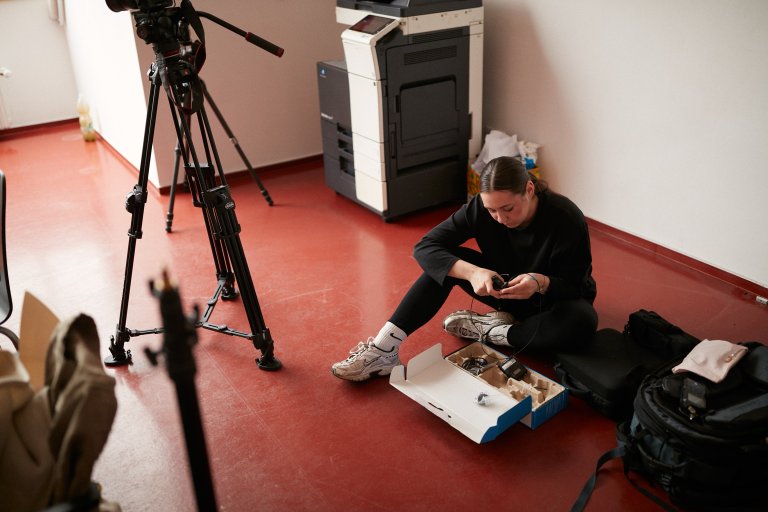 Příprava rozhovoru s H. Koenigsmarkovou (Markéta Hubertová)