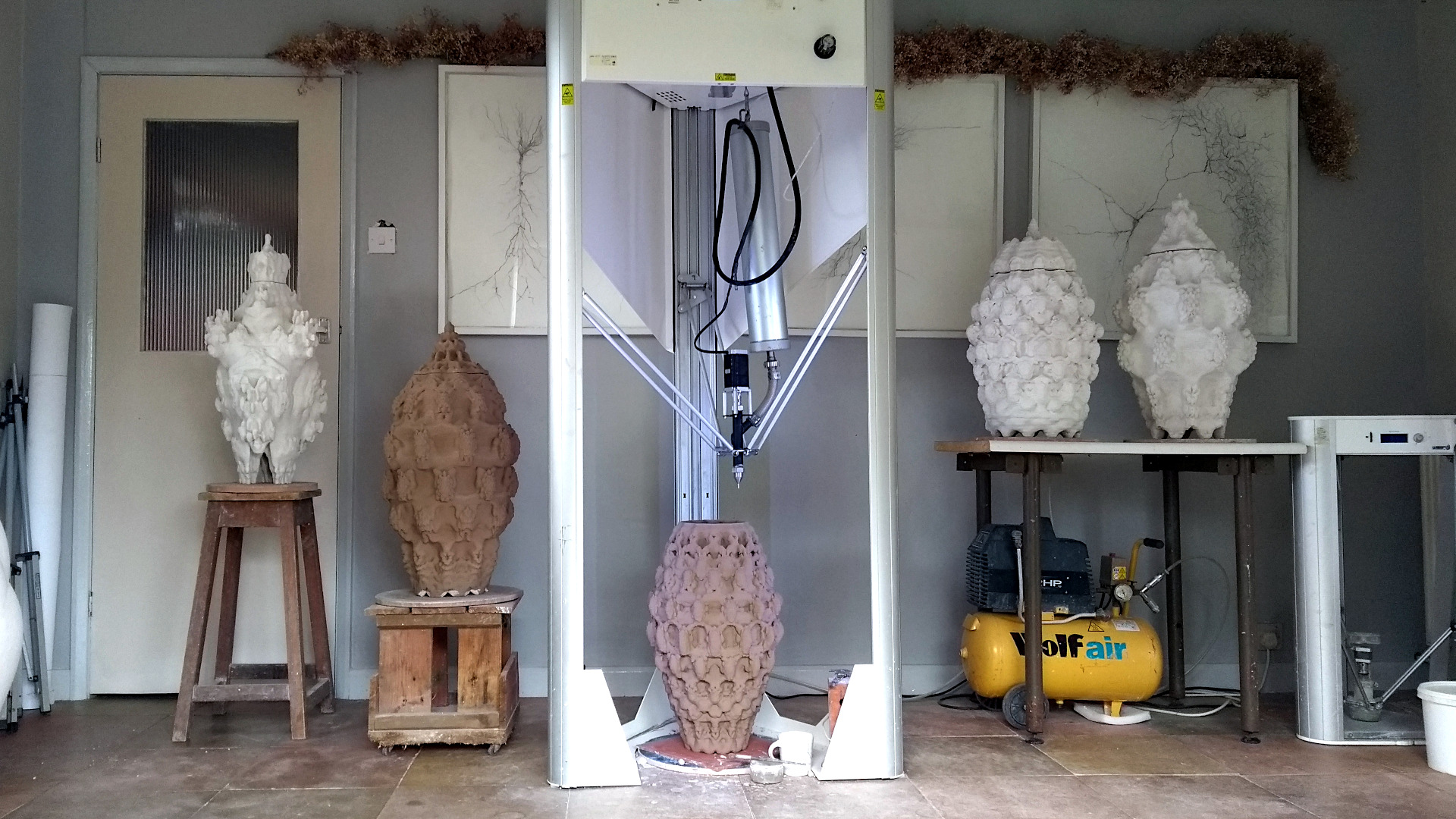 Johnatan Keep: CLAY-BOT  - přednáška a workshop keramického 3D tisku