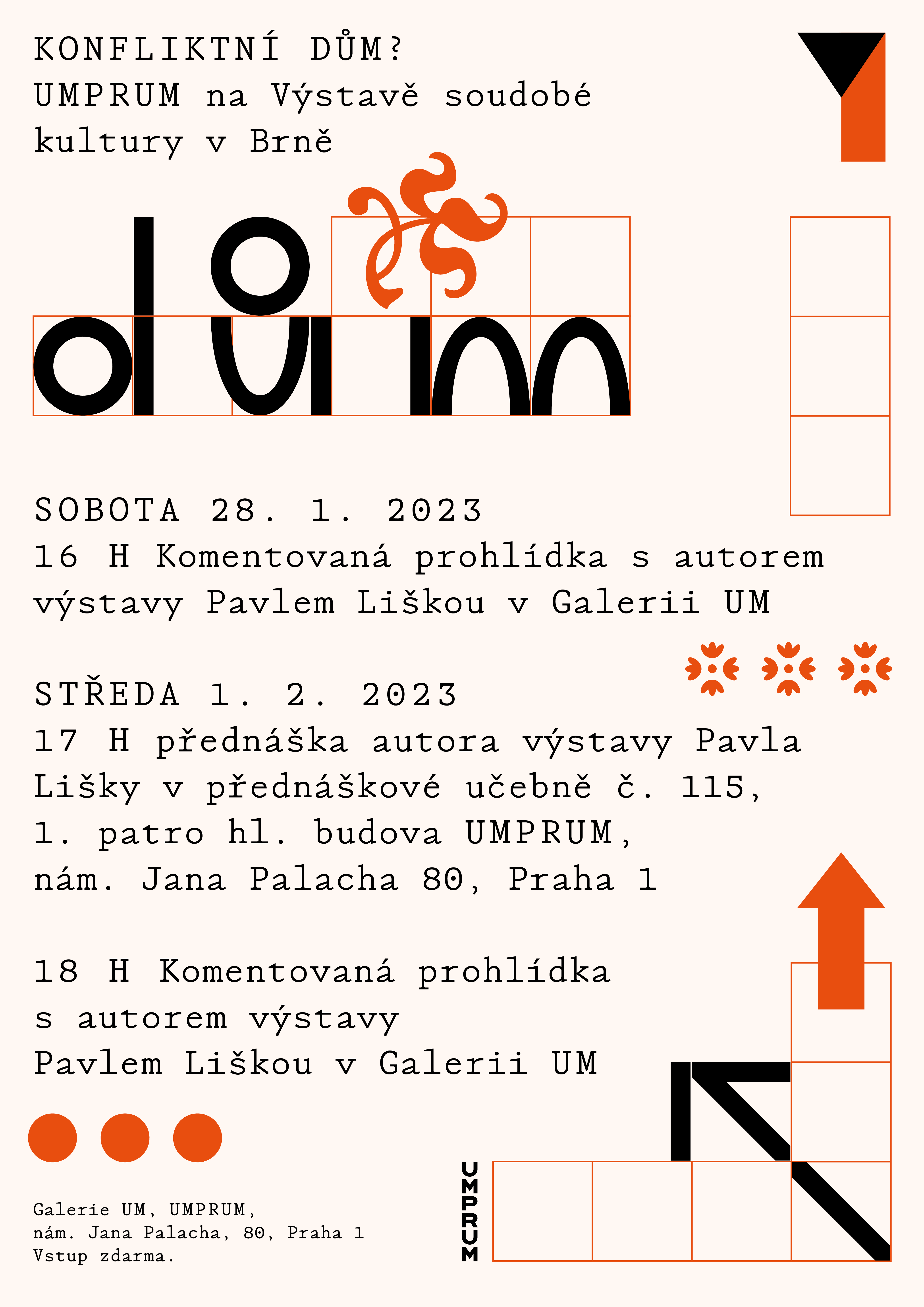 Doprovodný program výstavy Konfliktní dům
