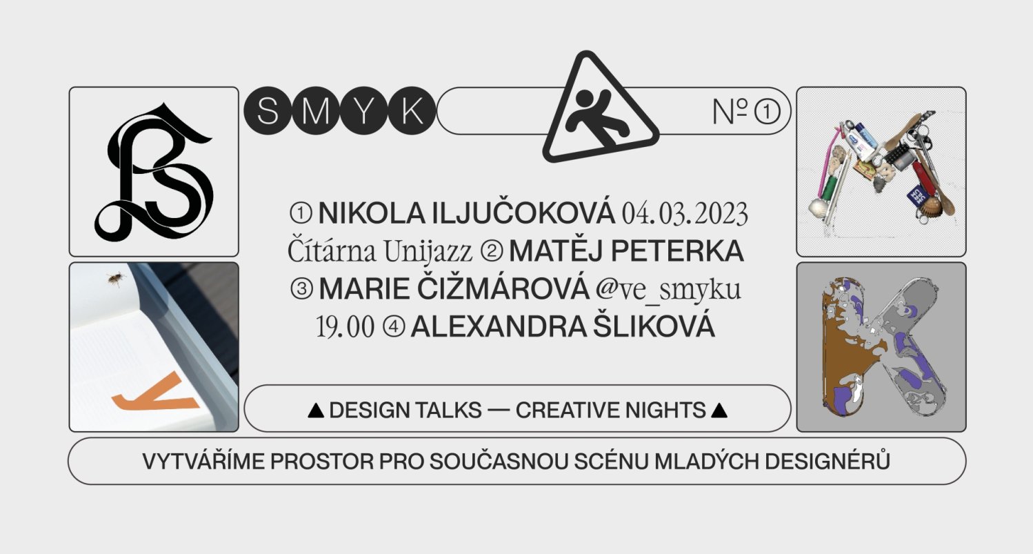 SMYK #1: DESIGN TALKS — CREATIVE NIGHTS