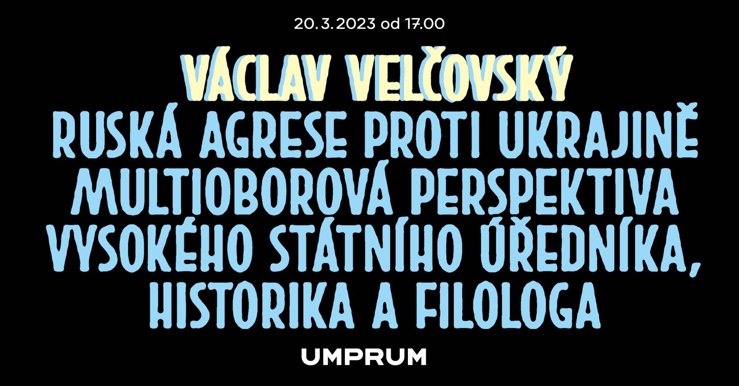 Václav Velčovský Ruská agrese proti Ukrajině