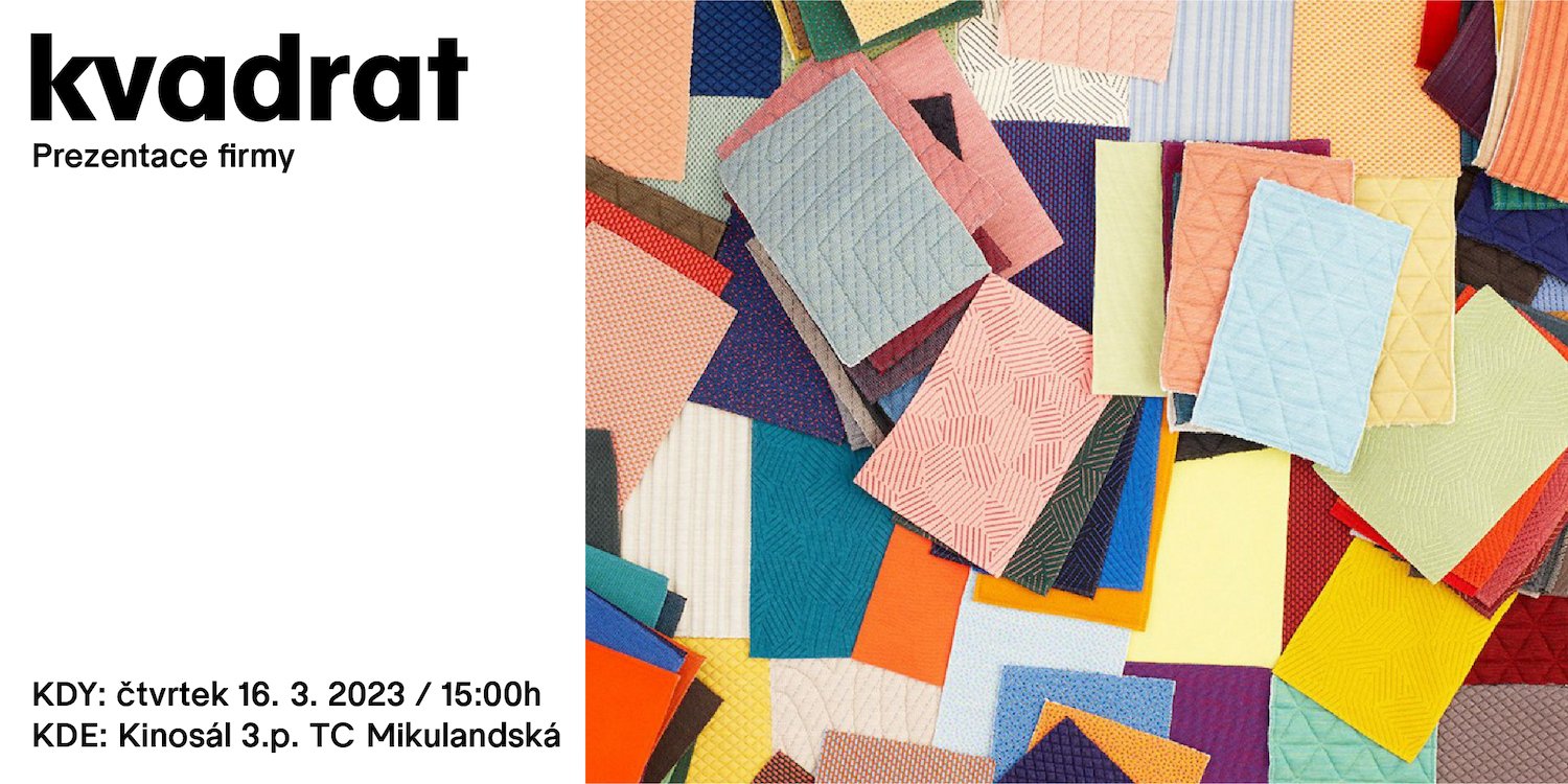 KVADRAT - textil pro architekturu interiéru