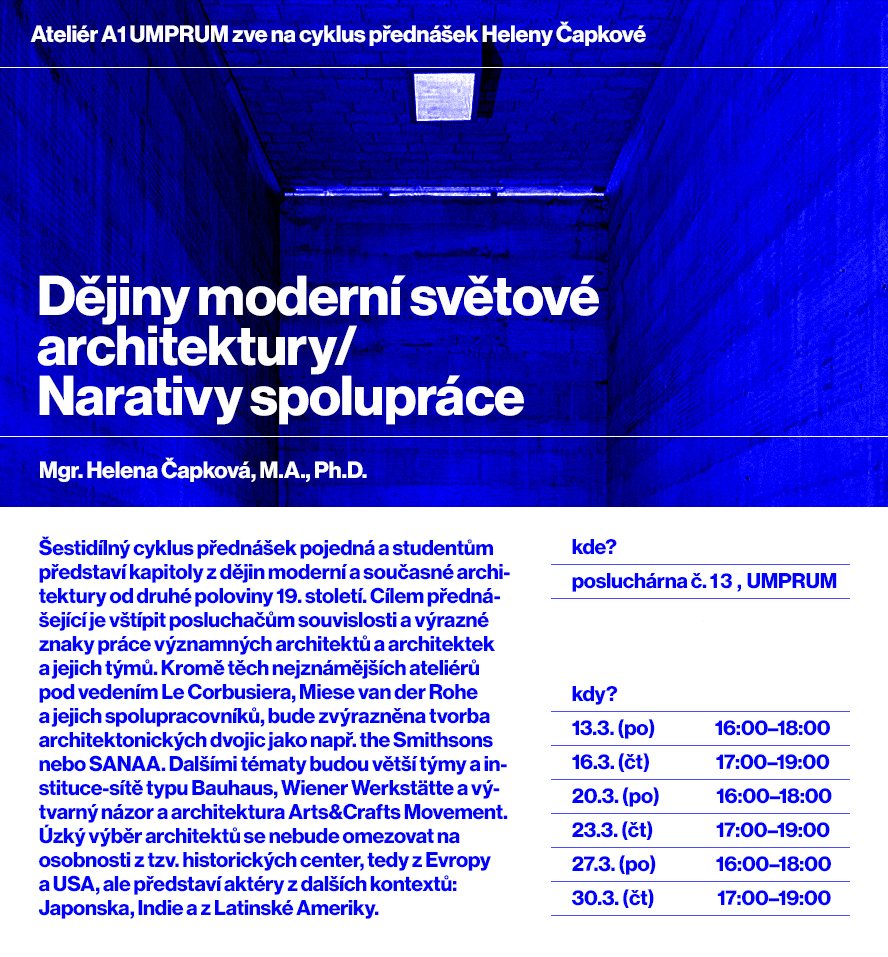 PŘEDNÁŠKY HELENY ČAPKOVÉ