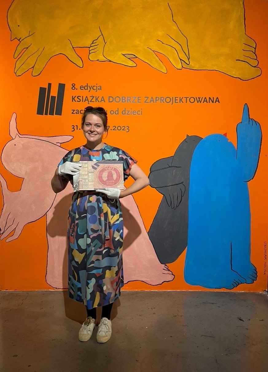 1st place for Anina Mengerová in the Well Designed Book competition