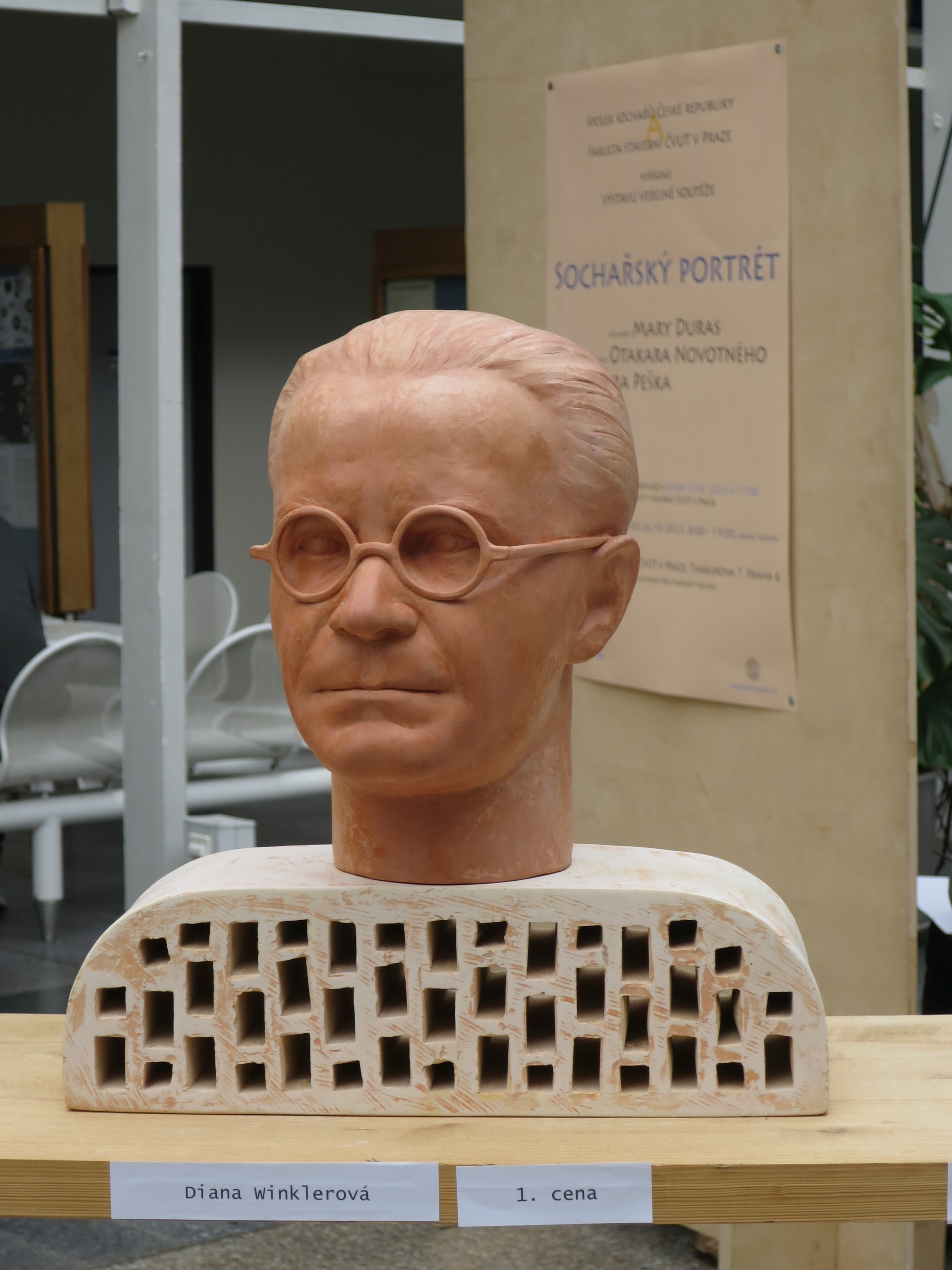 Diana Winklerová oceněna za portrét architekta Otakara Novotného