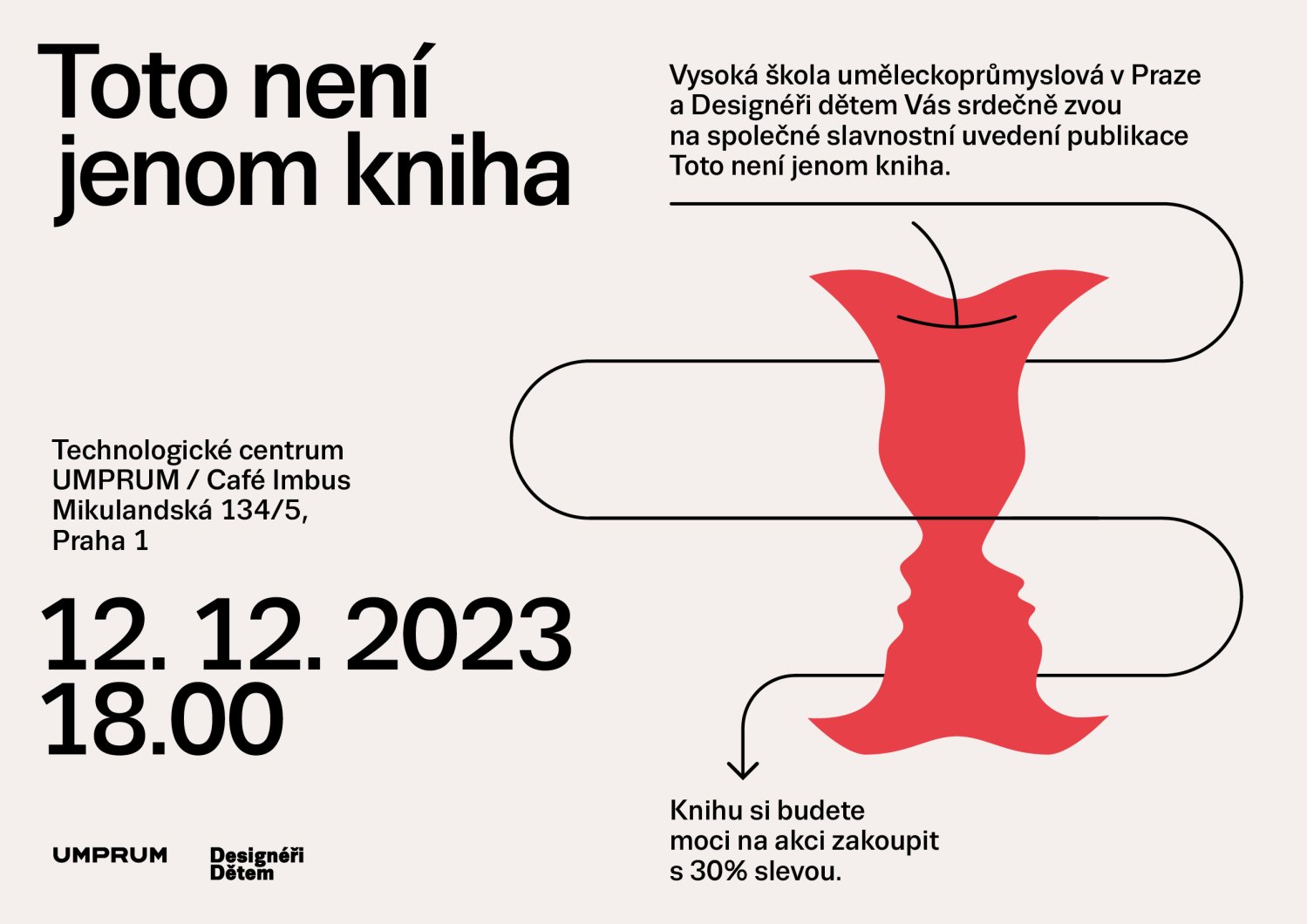 Slavnostní uvedení publikace Toto není jenom kniha