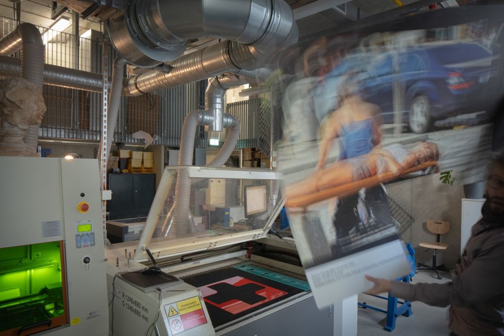 Řezání a gravírování laserem