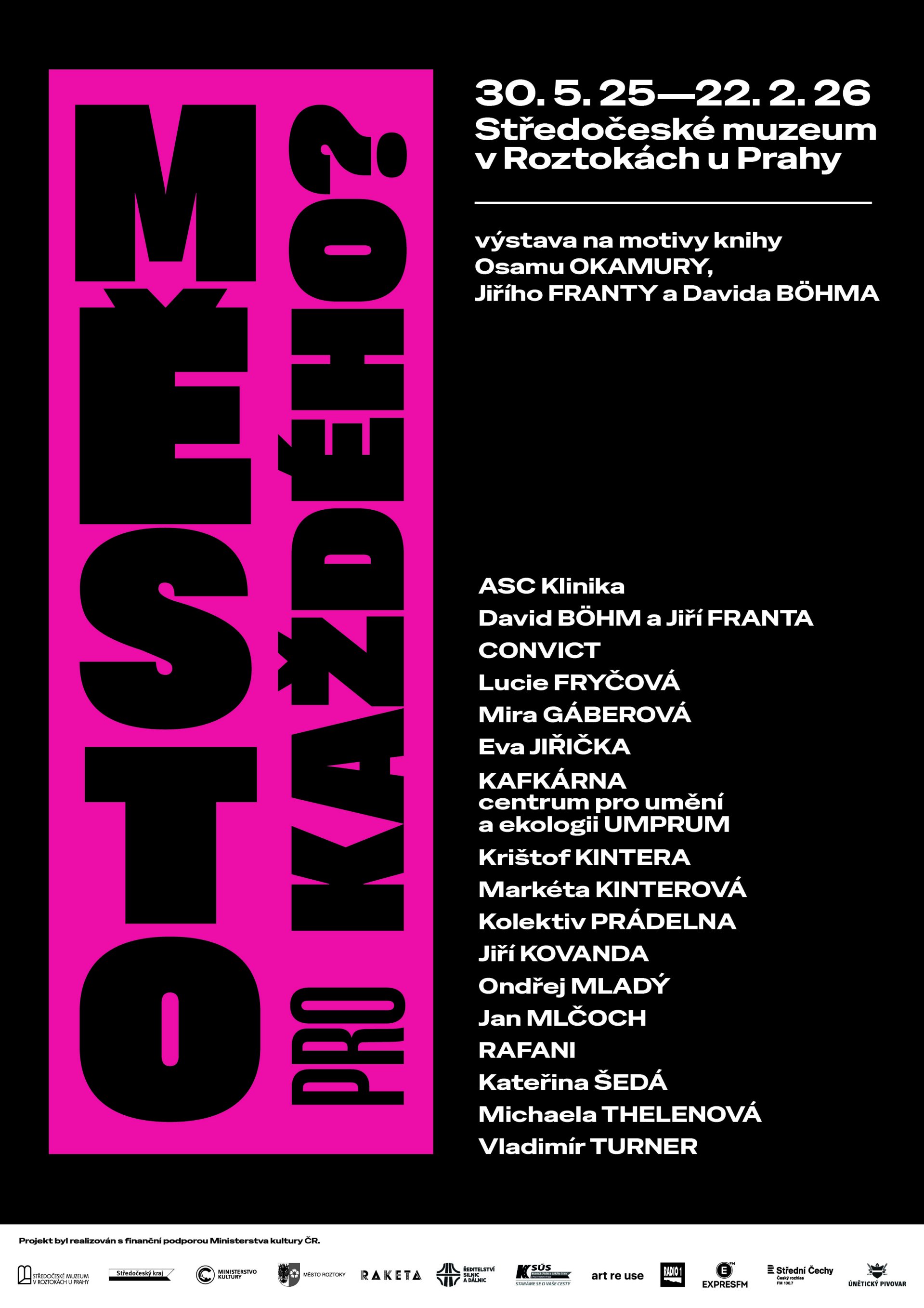 Vernisáž výstavy Město pro každého?