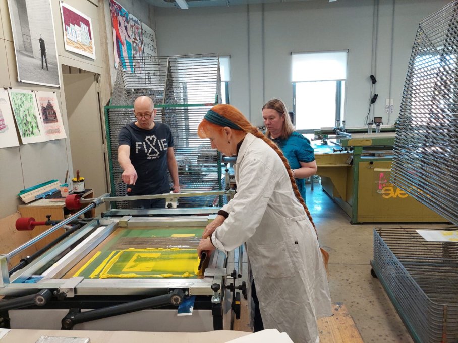 Kurz sítotisku pro veřejnost – únor 2026