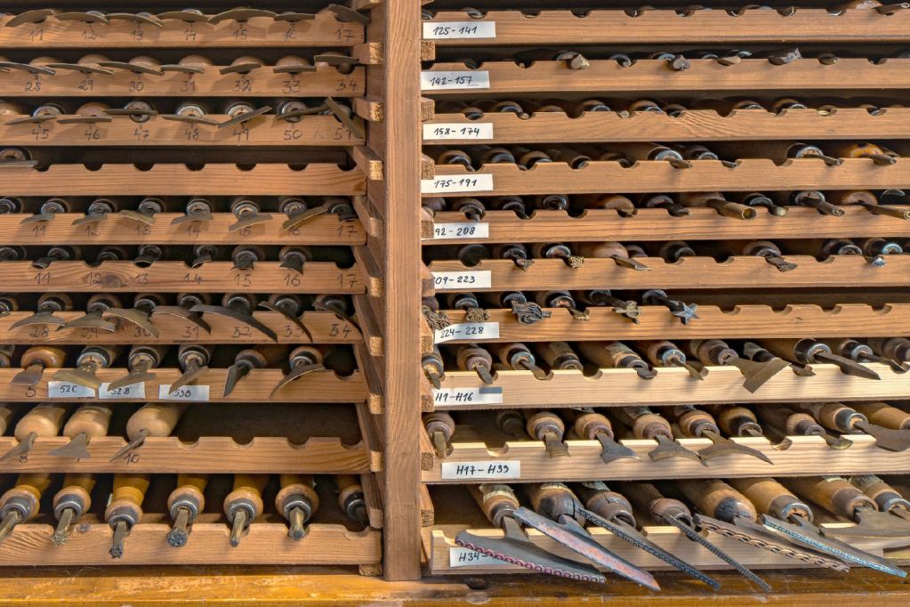 Bookbinding, photo: Vojtěch Votýpka Bookbinding, photo: Vojtěch Votýpka