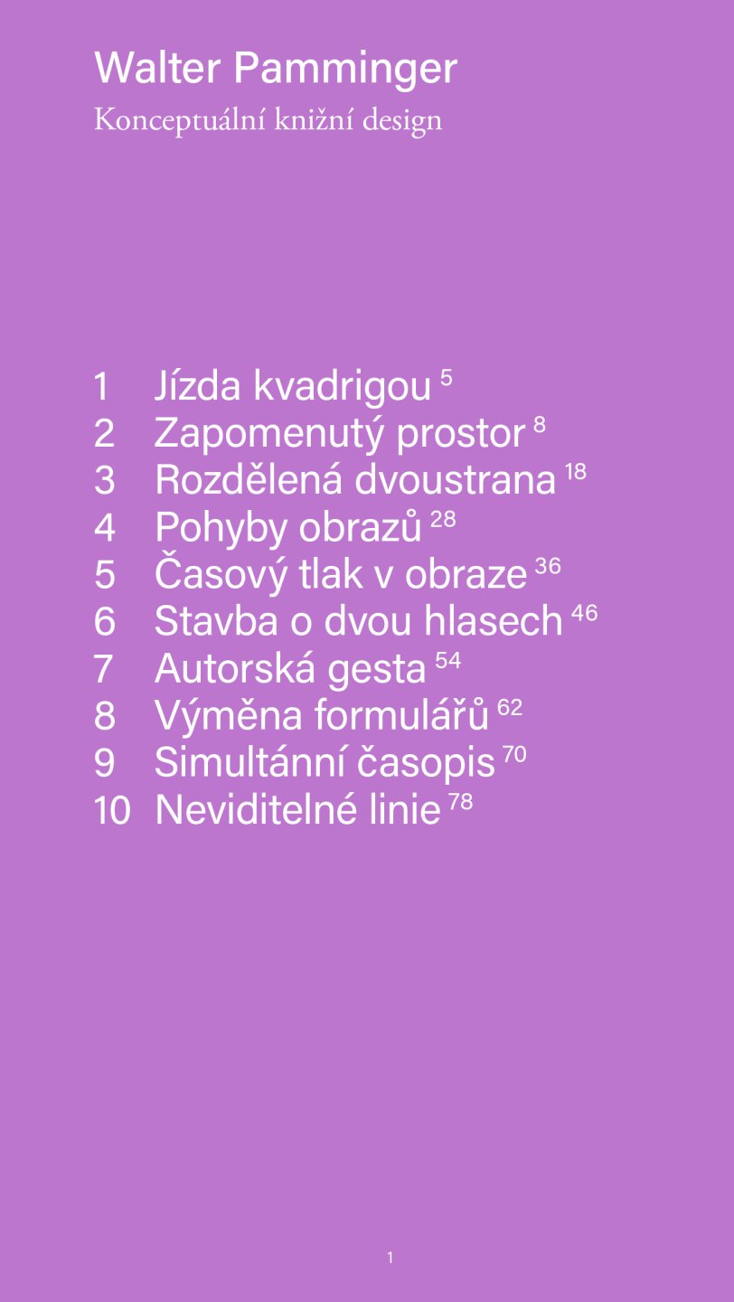 Konceptuální knižní design