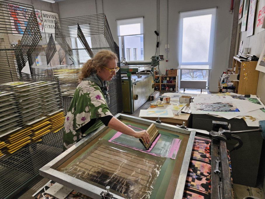 Kurz sítotisku pro veřejnost – září 2025