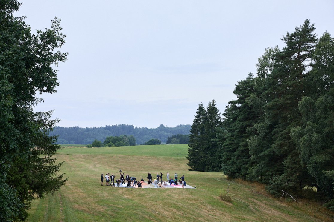 Artistic interventions at Woods