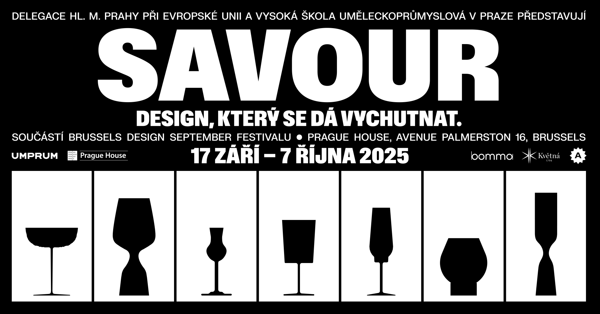SAVOUR - Výstava Ateliéru produktového designu na Brussels Design September