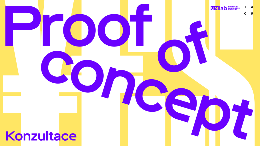 Přijďte konzultovat projektový záměr k výzvě Proof of concept už v létě