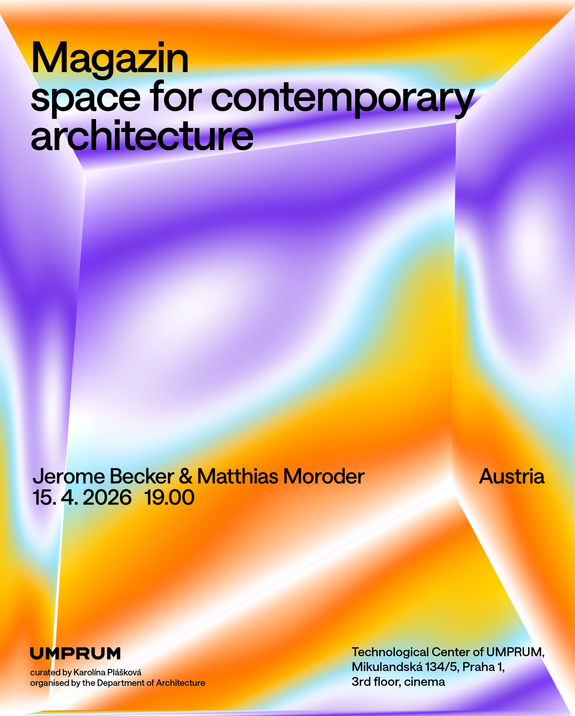 Jerome Becker & Matthias Moroder: MAGAZIN – Space for Contemporary Architecture (AT)