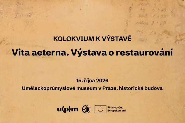 Orální historie – kolokvium k Via aeterna. Výstavě o restaurování