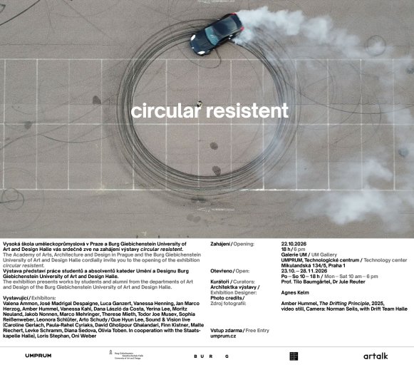 circular resistent – Výstava BURG na UMPRUM v Praze