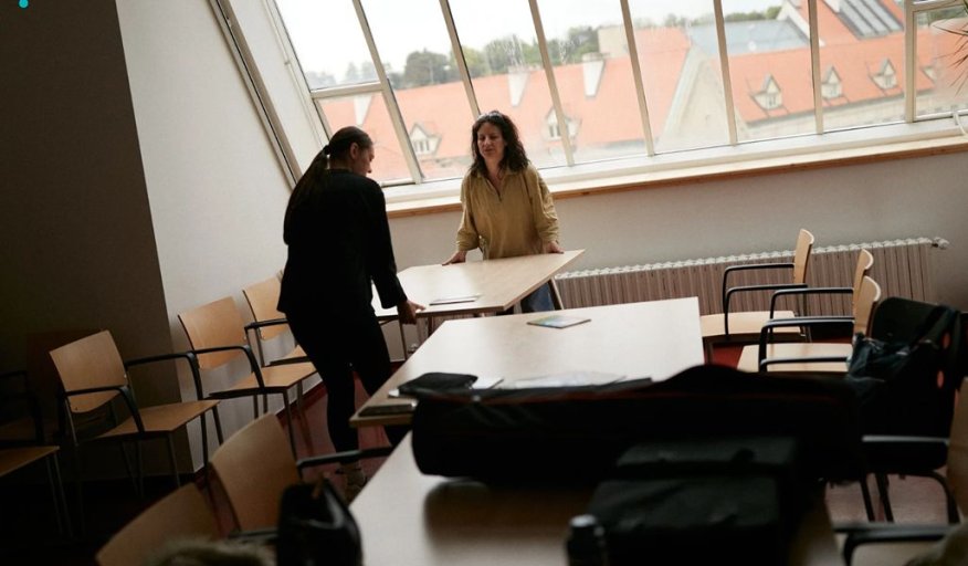 Příprava rozhovoru s H. Koenigsmarkovou, Zuzana Bauerová, Markéta Hubertová