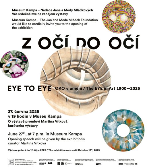 Z očí do očí – oko v umění 1900–2025