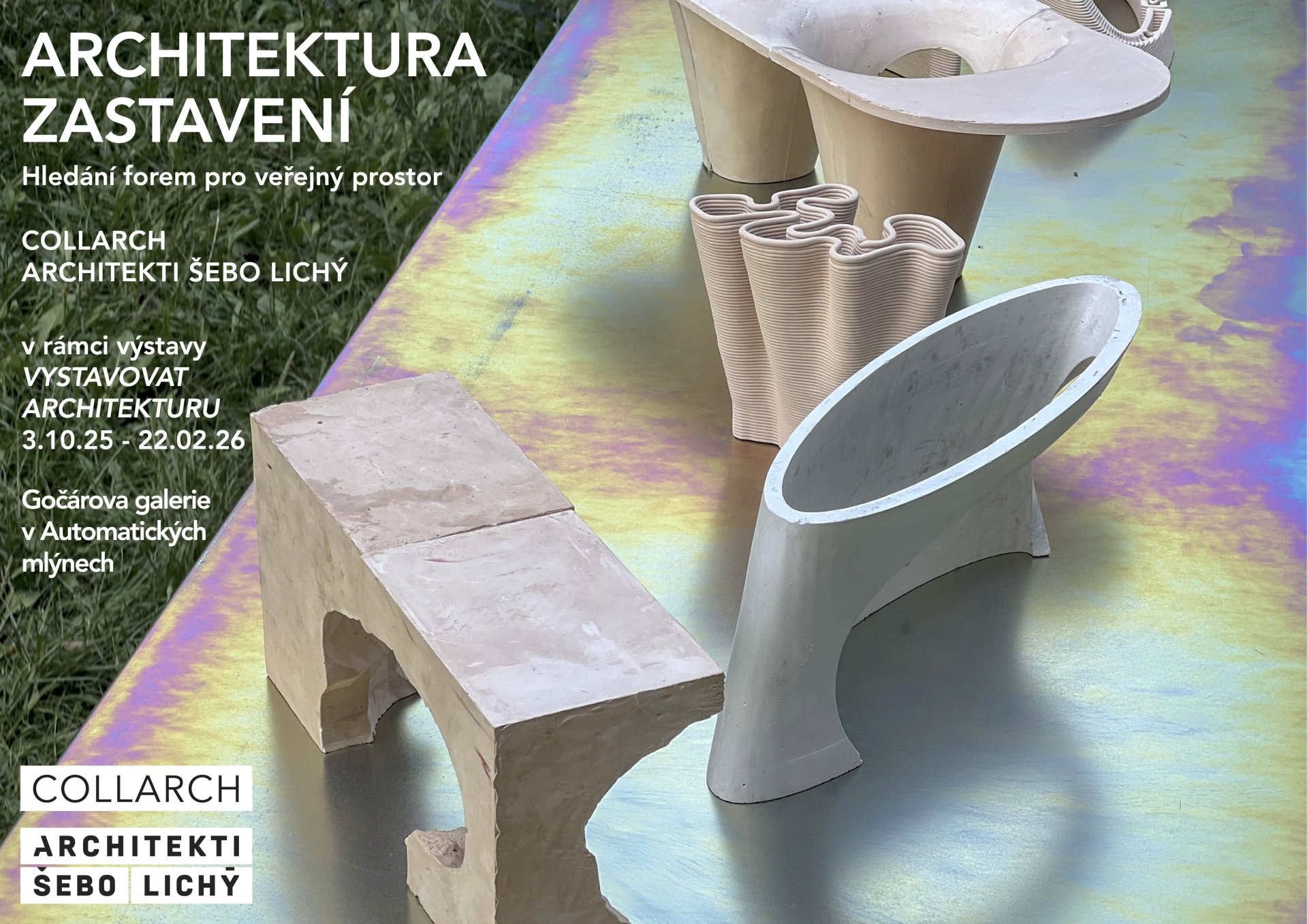 Architektura zastavení. Hledání forem pro veřejný prostor.