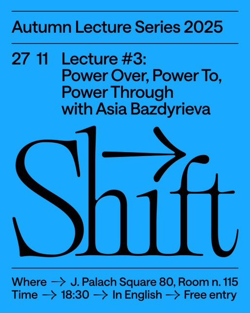 Public Lecture: Asia Bazdyrieva | 27. 11., 18:30
