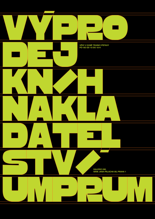 Necelý měsíc zbývá k ukončení výprodeje knih Nakladatelství UMPRUM v Galerii UM!!!