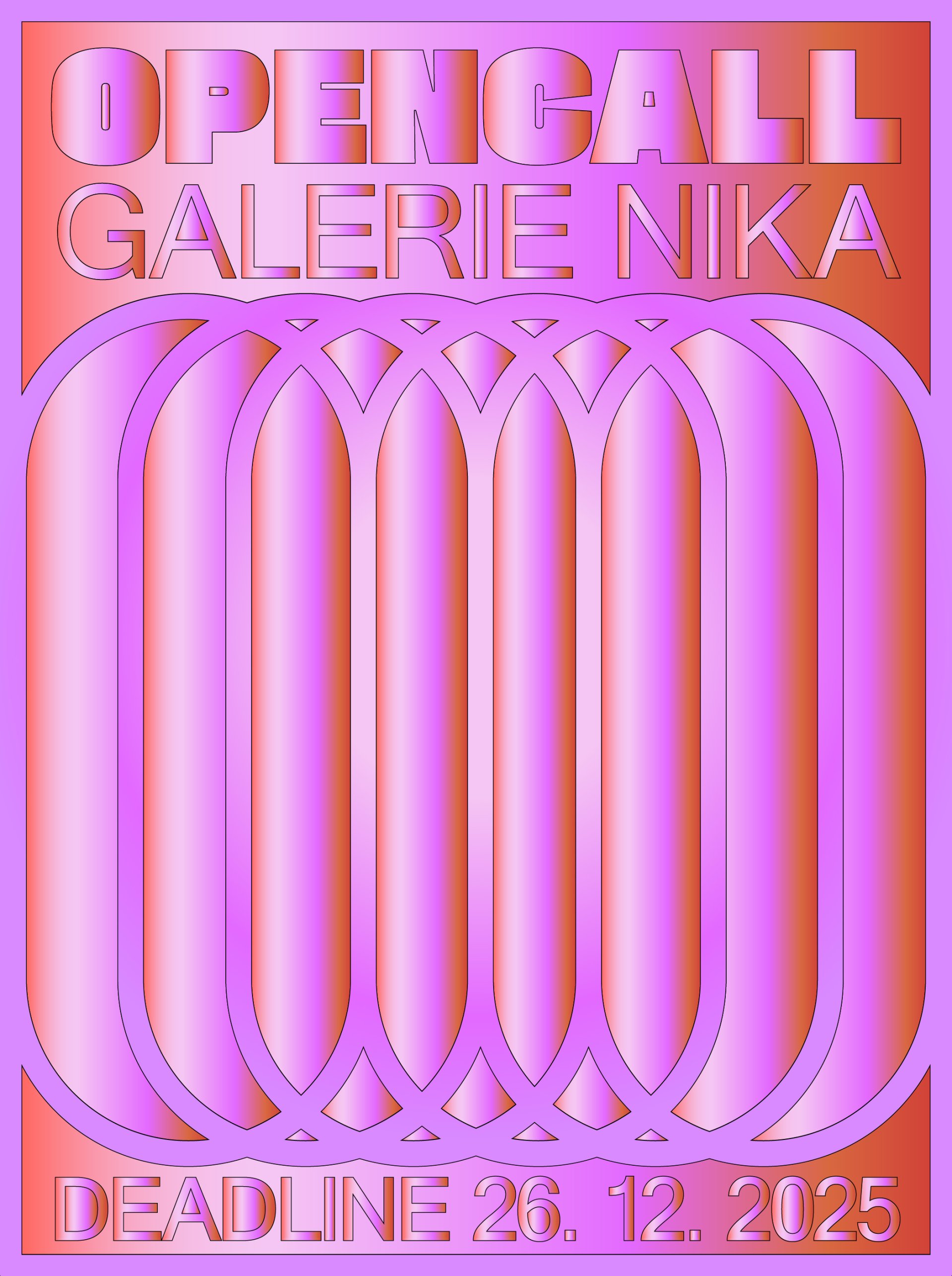 OPEN CALL GALERIE NIKA 2026